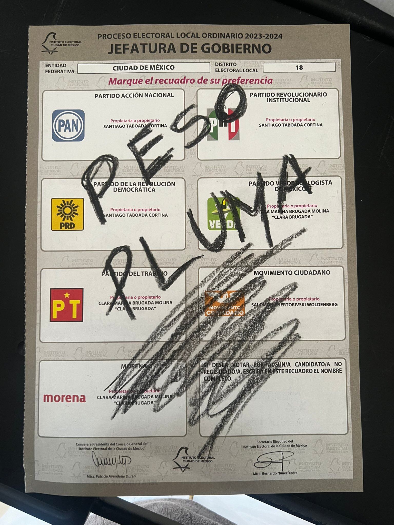 Fan propone a Peso Pluma en la boleta de las elecciones CDMX 2024