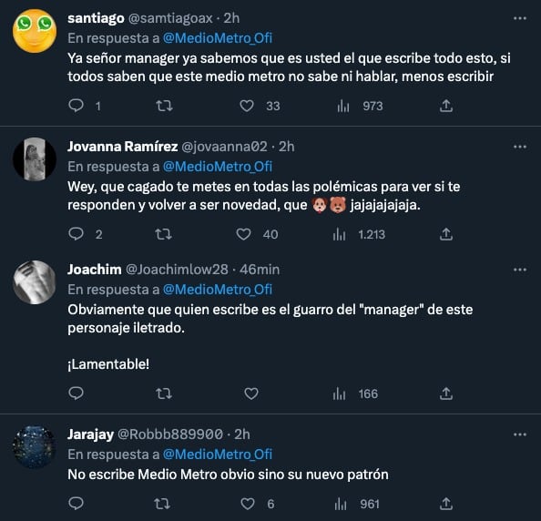 Seguidores callan a Medio Metro tras su opinión por polémica de Tammy Parra