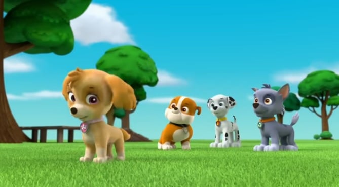 Capítulo Los mejores momentos de Paw Patrol en YouTube