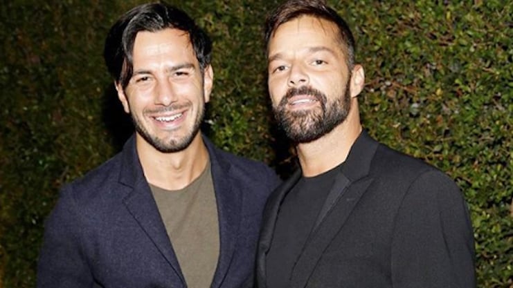 Ricky Martin y Jwan Yosef