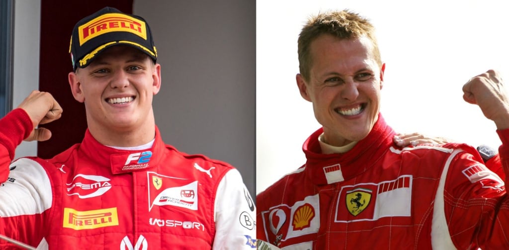 Mick Schumacher y Michael Schumacher