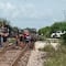 ¿Qué pasó en Reynosa? Descarriló un tren con pipa de combustible