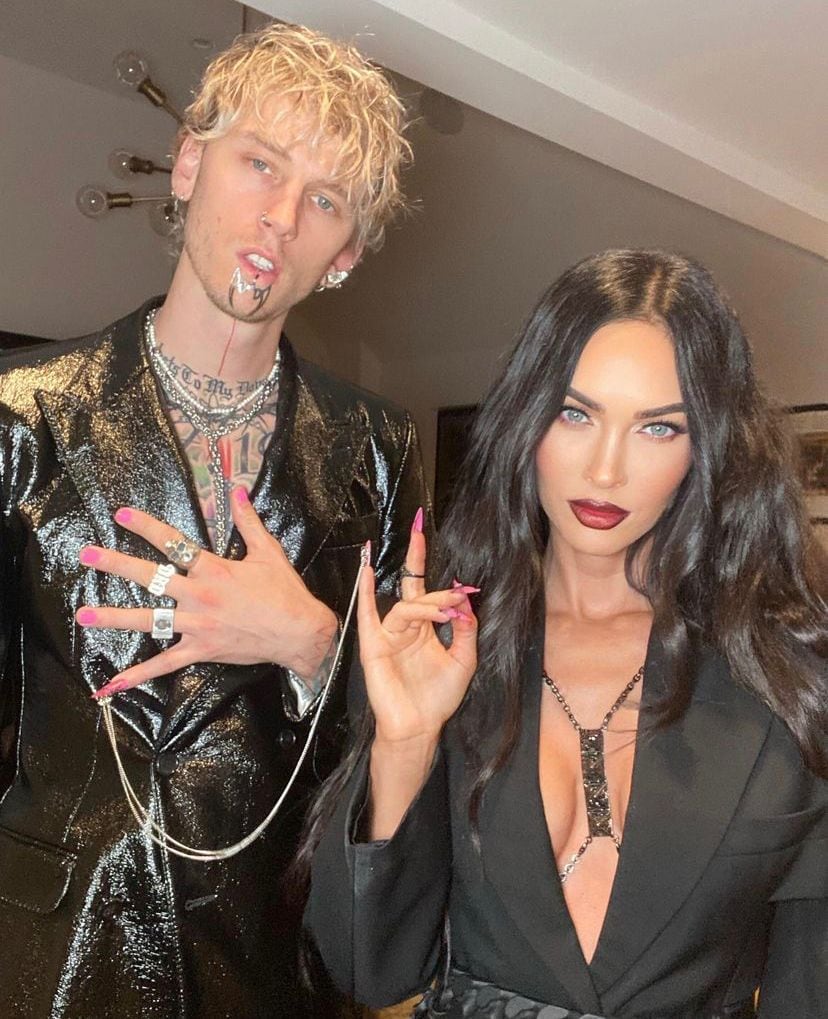 Megan Fox y Machine Gun