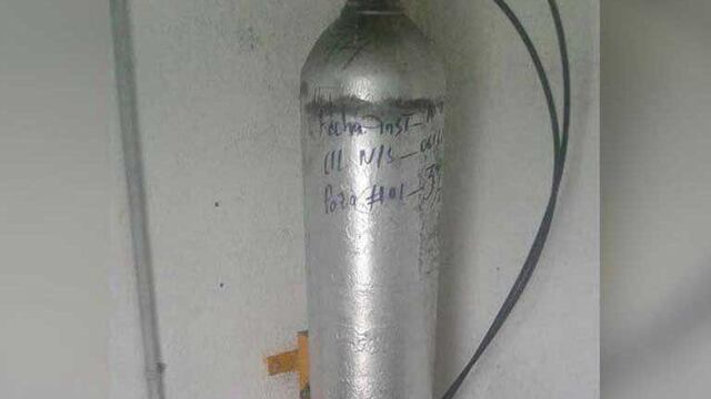 Cilindro de gas cloro