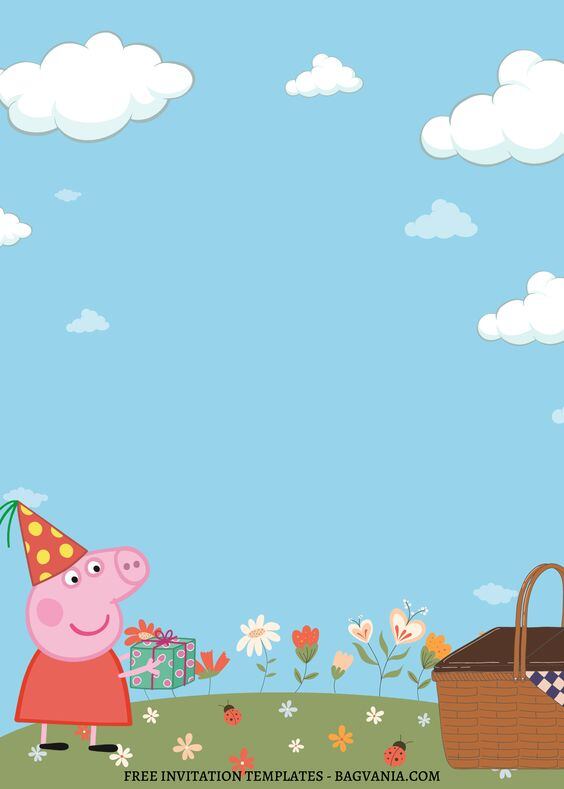 Tarjetas de Peppa Pig de cumpleaños