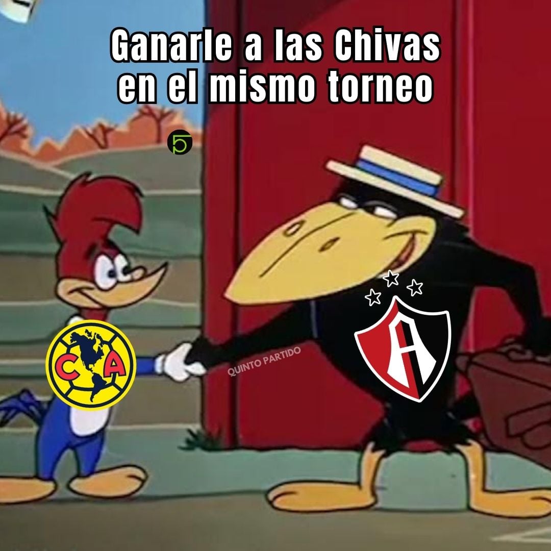 América y Atlas le ganan a Chivas.