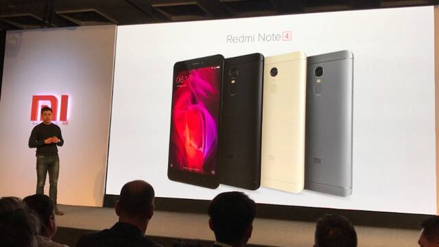 Donovan Sung, Director de Administración de Productos y Mercado para Xiaomi, durante el evento de presentación.