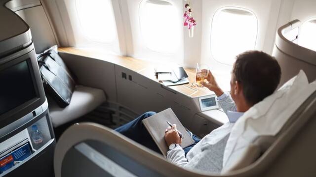 Así se vuela en las cabinas de primera clase más lujosas