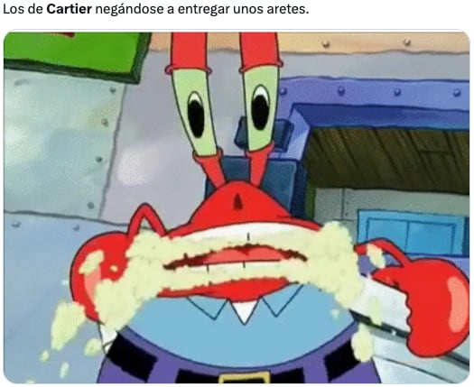 Los aretes de Cartier desatan memes