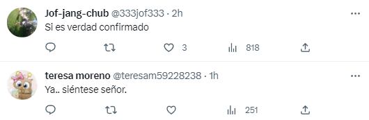 Reacciones al tuit de Jaime Maussan