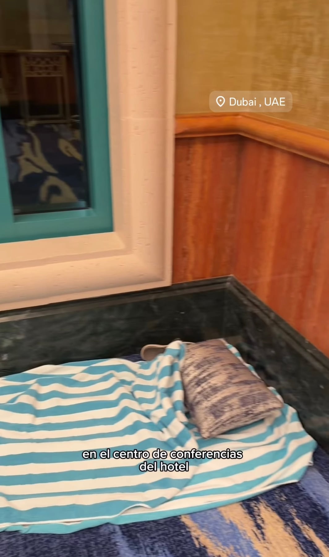 Lugar donde durmió la mexicana en medio de tensión entre Estados Unidos e Irán