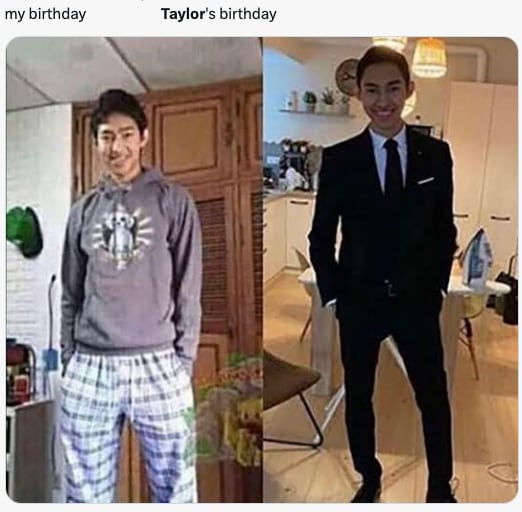 Taylor Swift cumple años este 13 de diciembre y lo celebran con memes