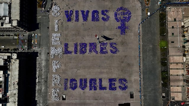 Día Internacional de la Mujer: este fue el mensaje en el Zócalo de la CDMX