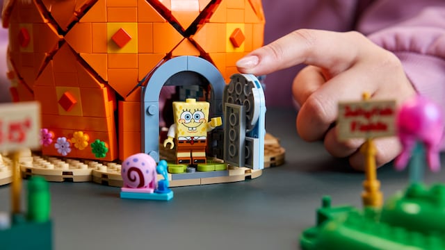 LEGO de Bob Esponja para adultos