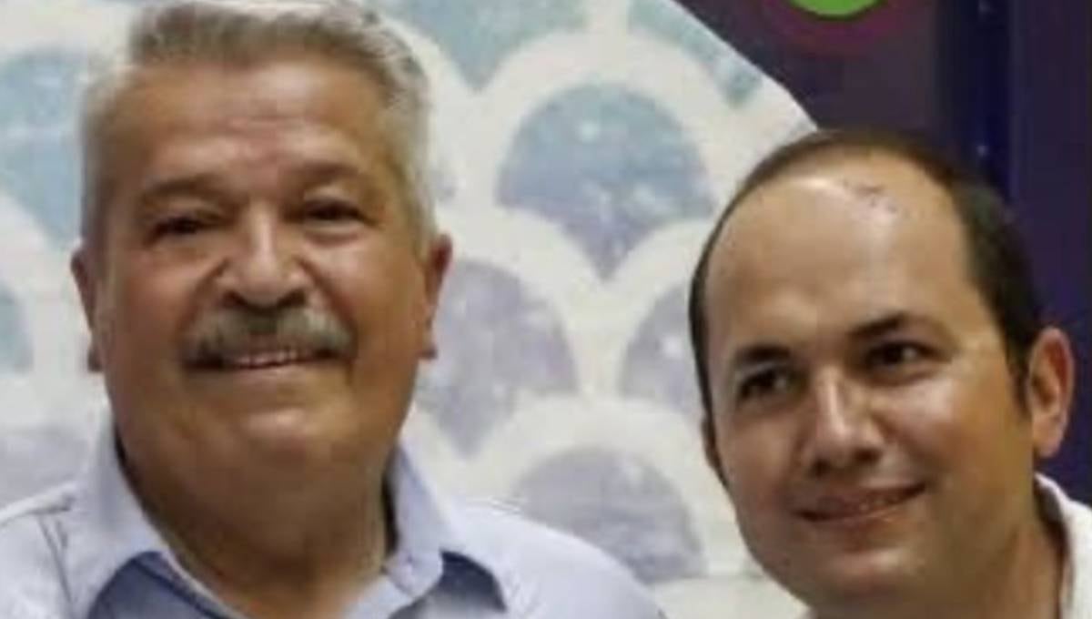 Rodolfo Torres Medina y su hijo