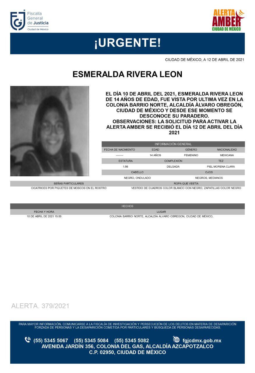 Ficha de búsqueda de Esmeralda