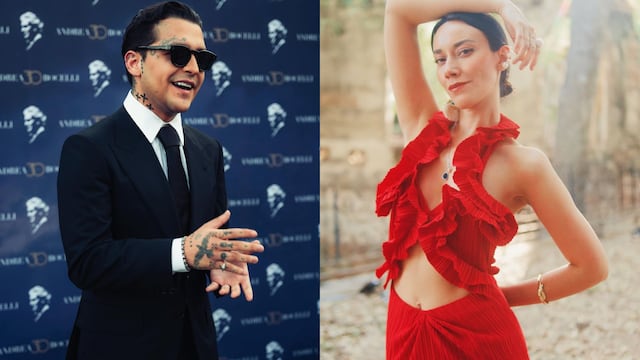 Christian Nodal y Esmeralda Camacho