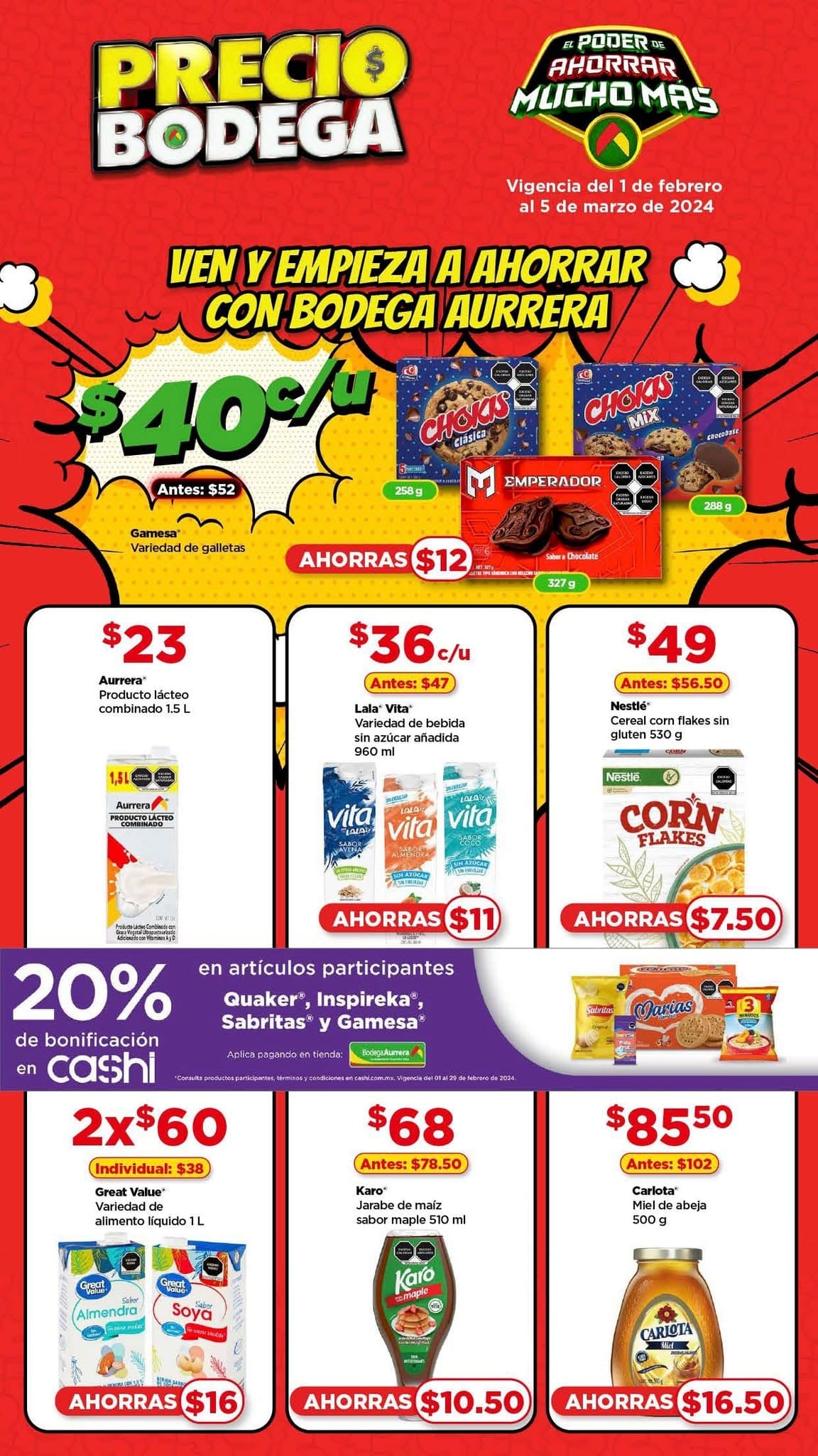 Ofertas Bodega Aurrerá hasta el 5 de marzo 2024: Estos son los mejores precios