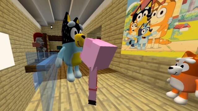 Capítulo Peppa Pig conoce a Bluey y se hacen amigas con Bingo