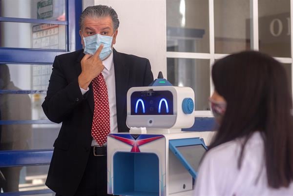 El robot 'Benebot' es capaz de detectar el Covid-19