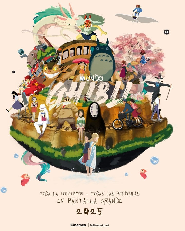 Mundo Ghibli en Cinemex