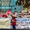 Protestan en la fiscalía de Nuevo León durante el Día de las Madres
