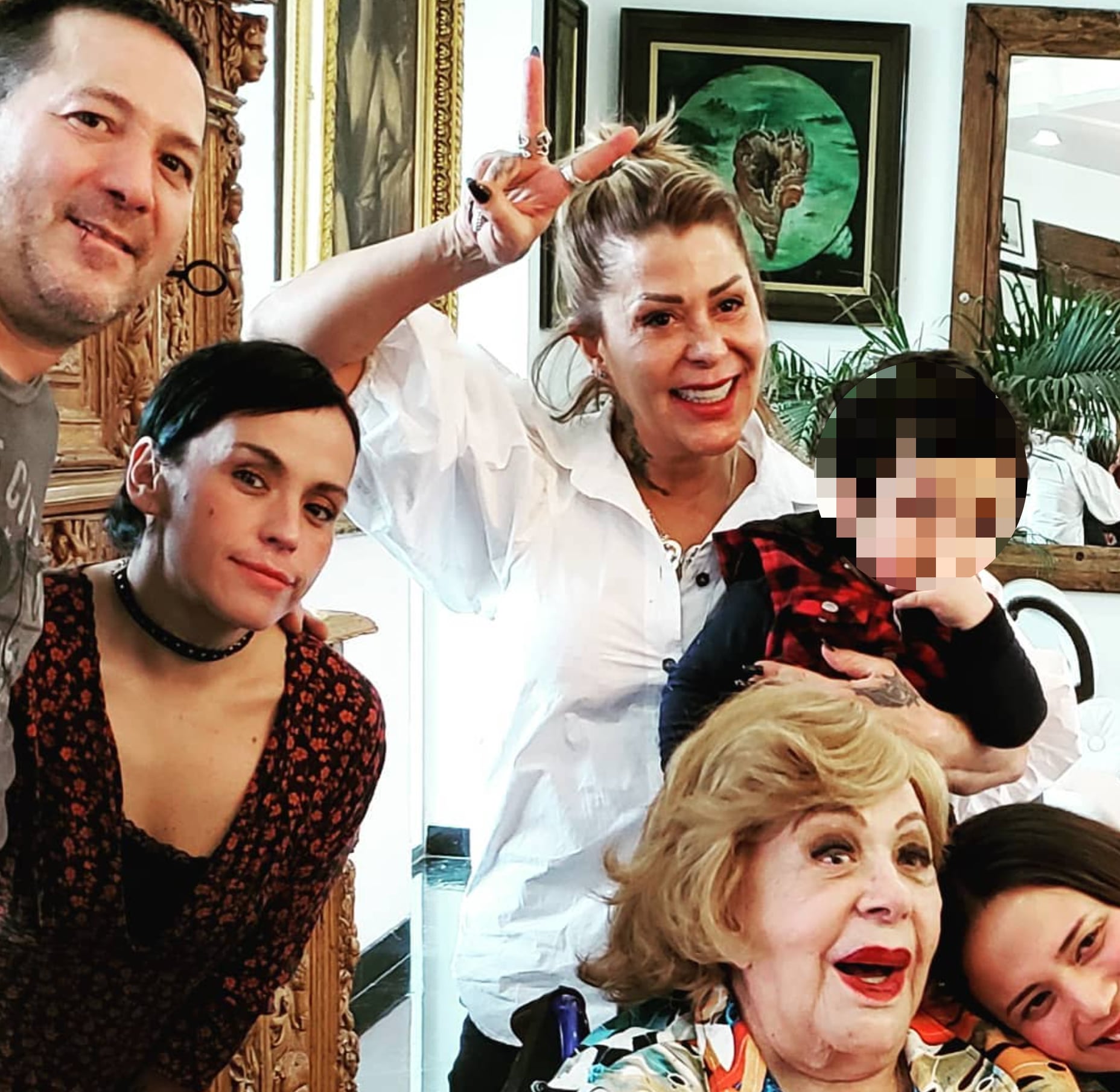 Familia de Luis Enrique Guzmán