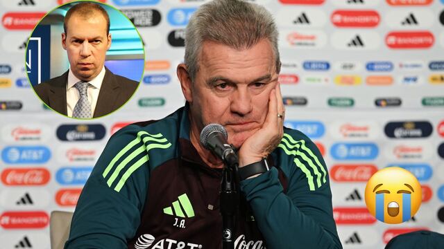 Javier Aguirre se despide de André Marín