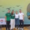 Ana Paty Peralta supervisa los últimos detalles para el evento Cancún Fut Fest