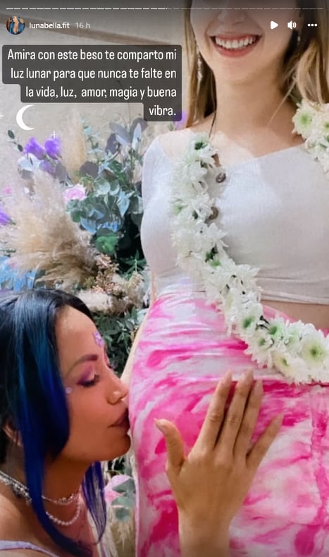 Luna Bella va al baby shower de YosStop.