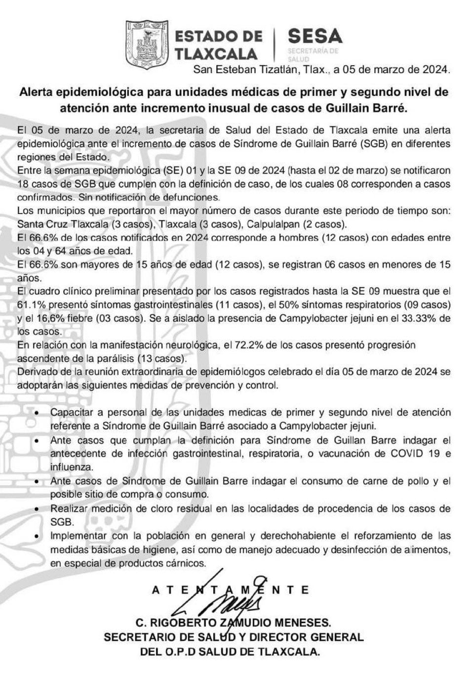 Síndrome de Guillain Barré Tlaxcala: ¿Comer pollo es la causa? Esto sabemos