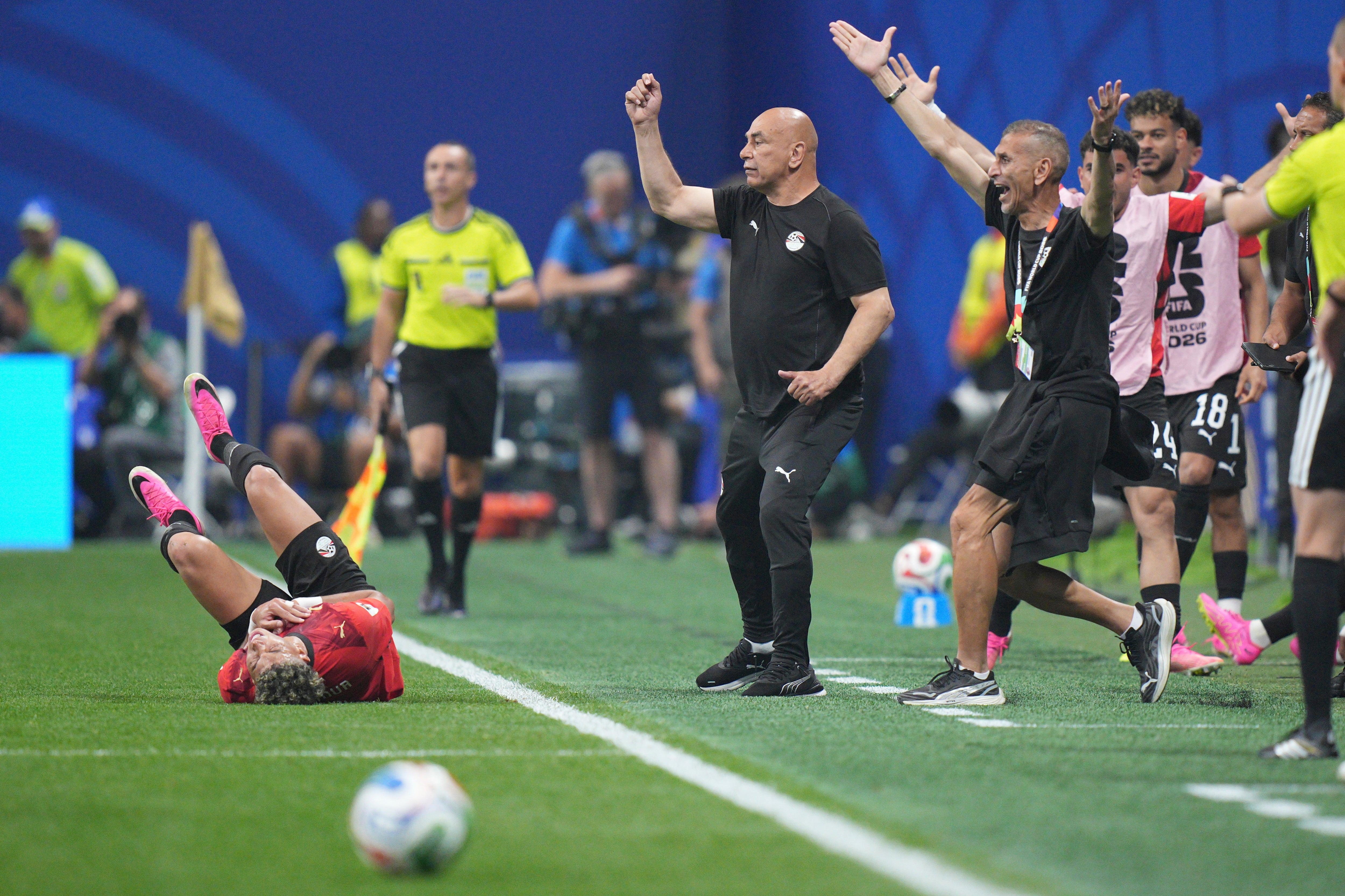 Hossam Hassan, entrenador de la selección de Egipto
