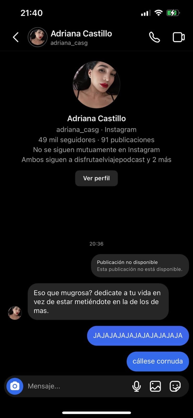 Esposa del Chicote Calderón le dijo "mugrosa" a una fan del Club Chivas