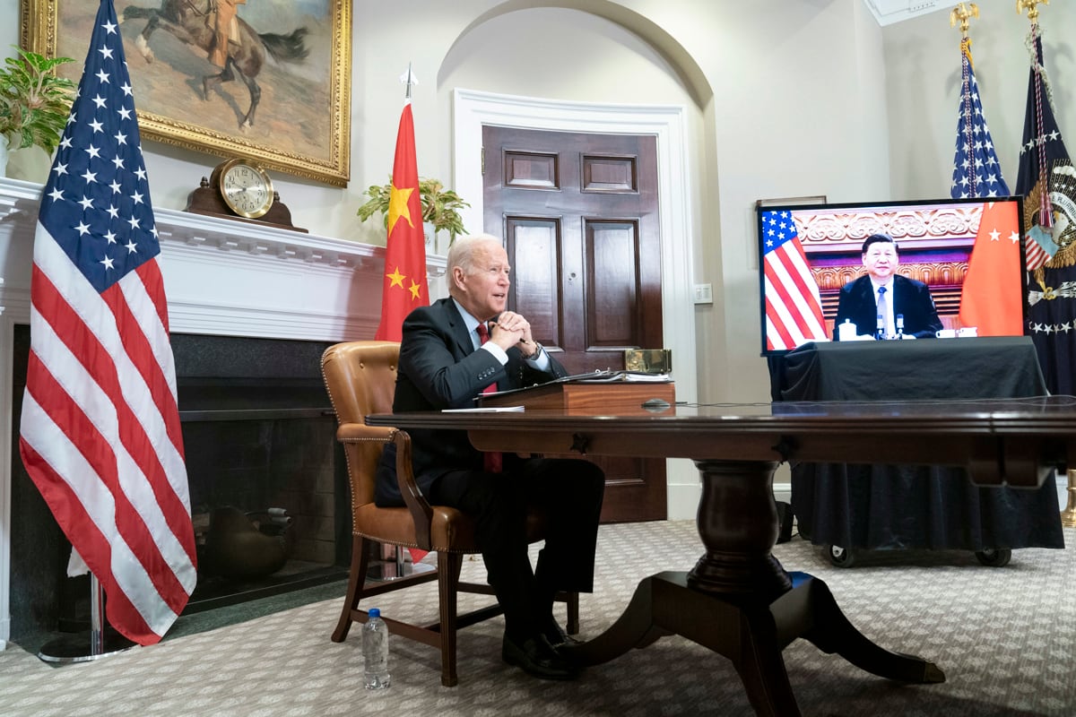 El presidente Joe Biden dijo a Xi Jinping que Estados Unidos no ha cambiado su voluntad sobre Taiwán