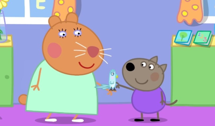Peppa Pig aprende de tortugas