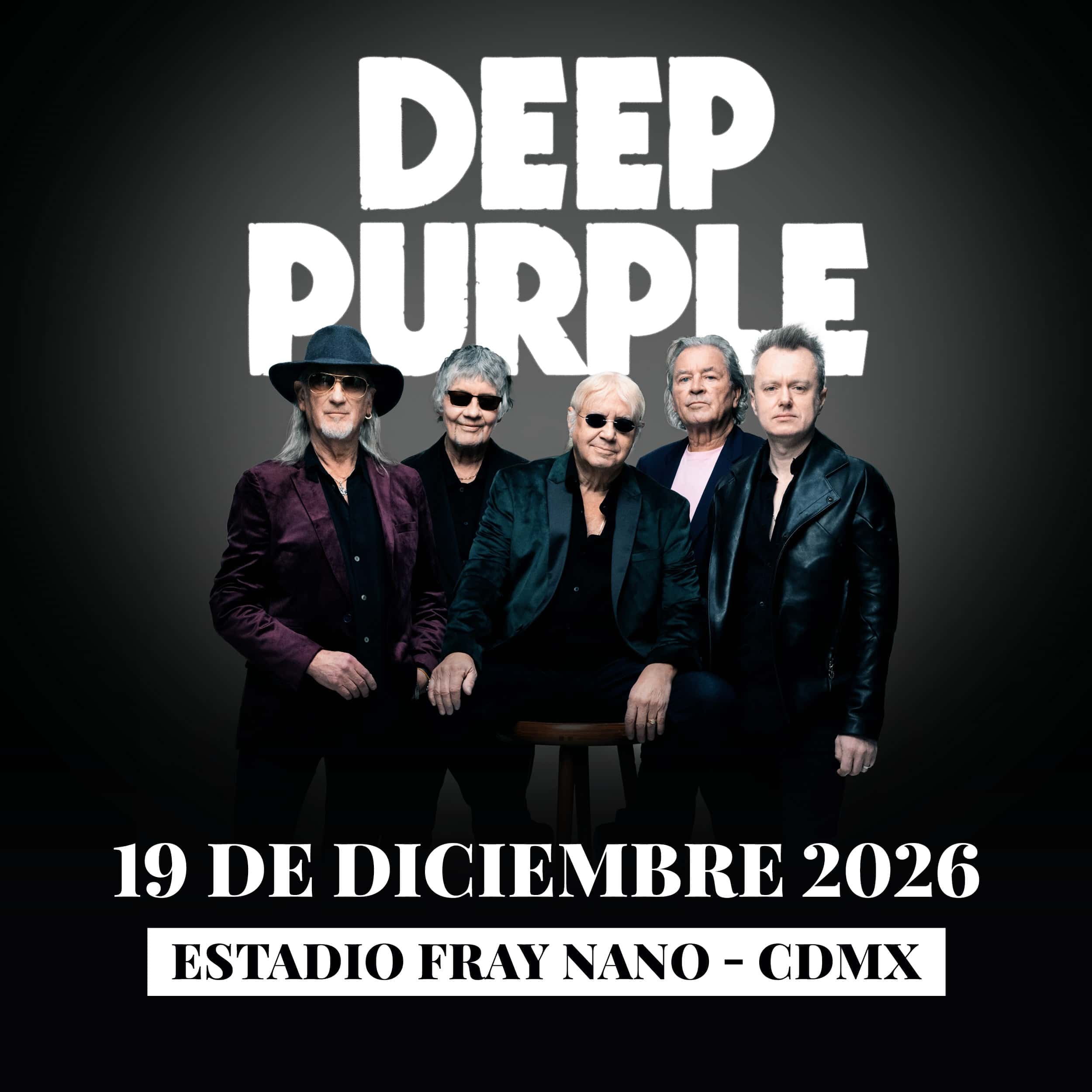 Deep Purple en México 2026