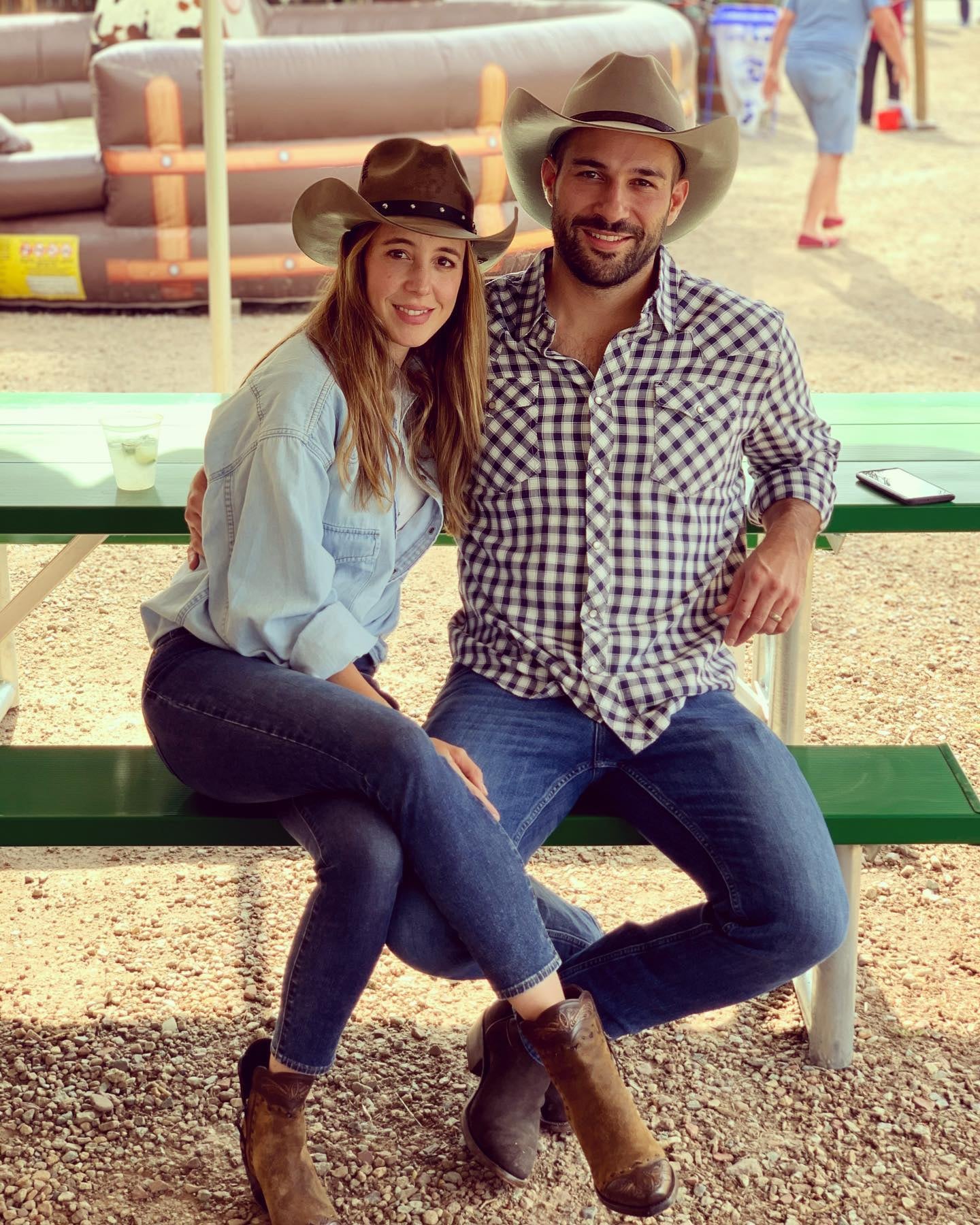 Sofía Niño de Rivera y su esposo Jorge Bermúdez.