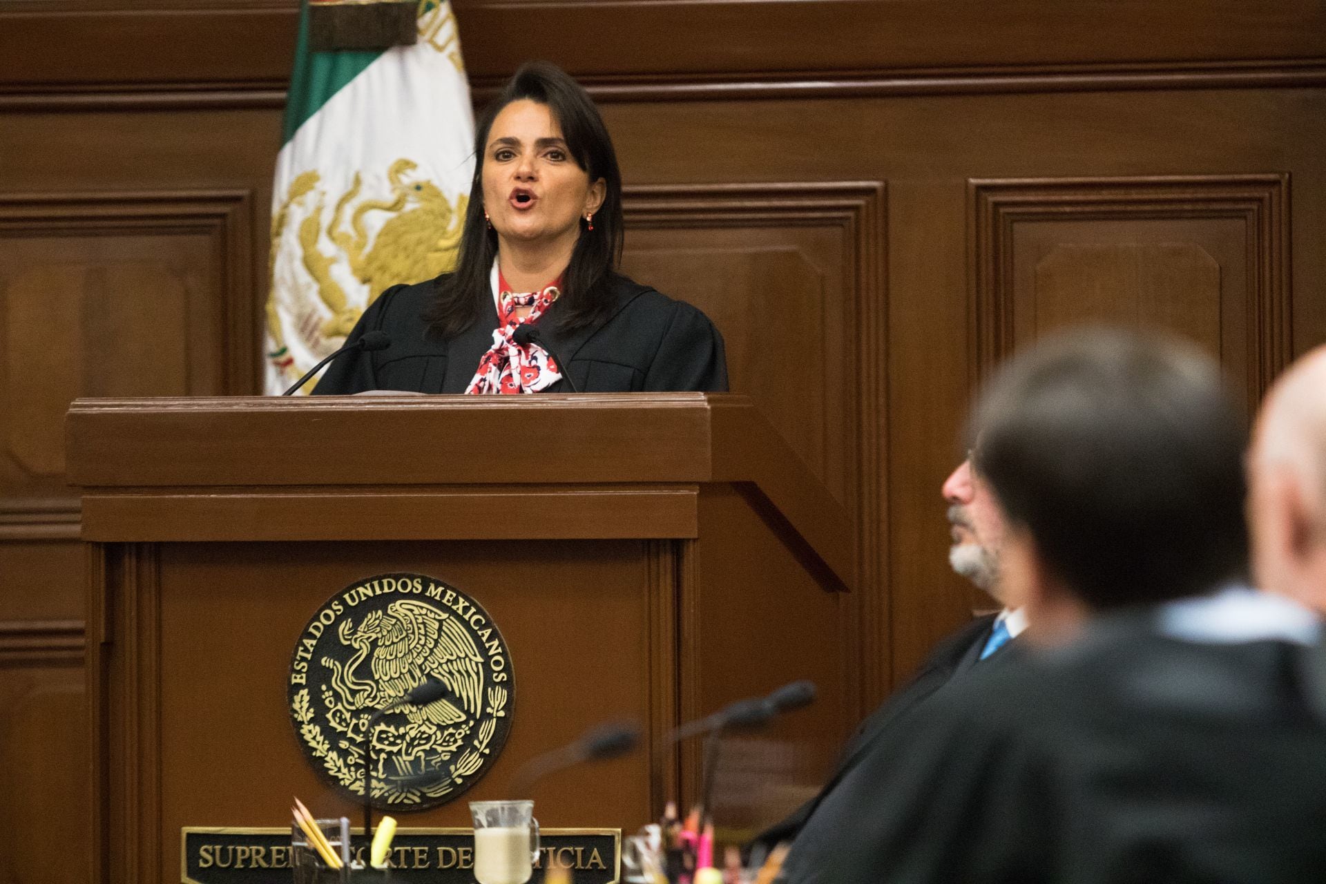 Ministra Margarita Ríos Farjat a favor de no criminalizar a mujeres por abortar