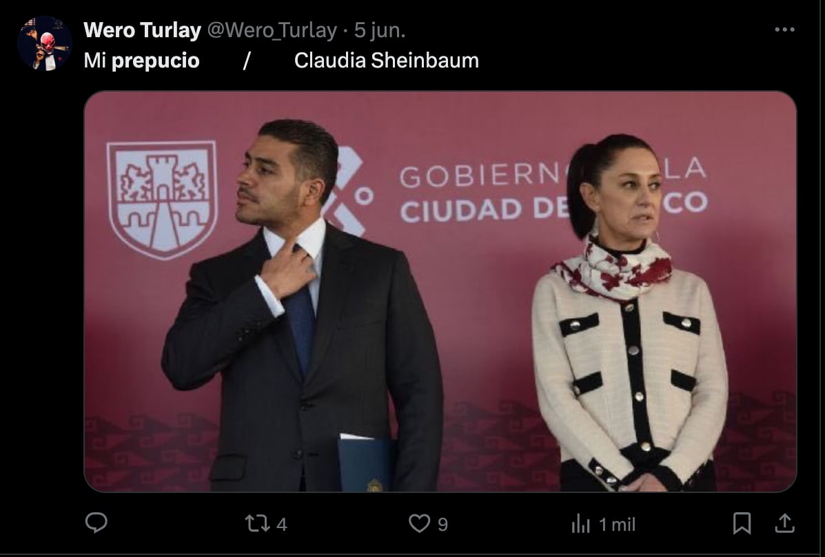 Memes sobre la falsa circuncisión obligatoria de Claudia Sheinbaum