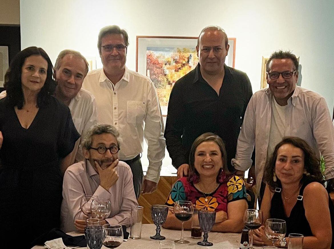 Derecha mediática y empresarial con Xóchitl