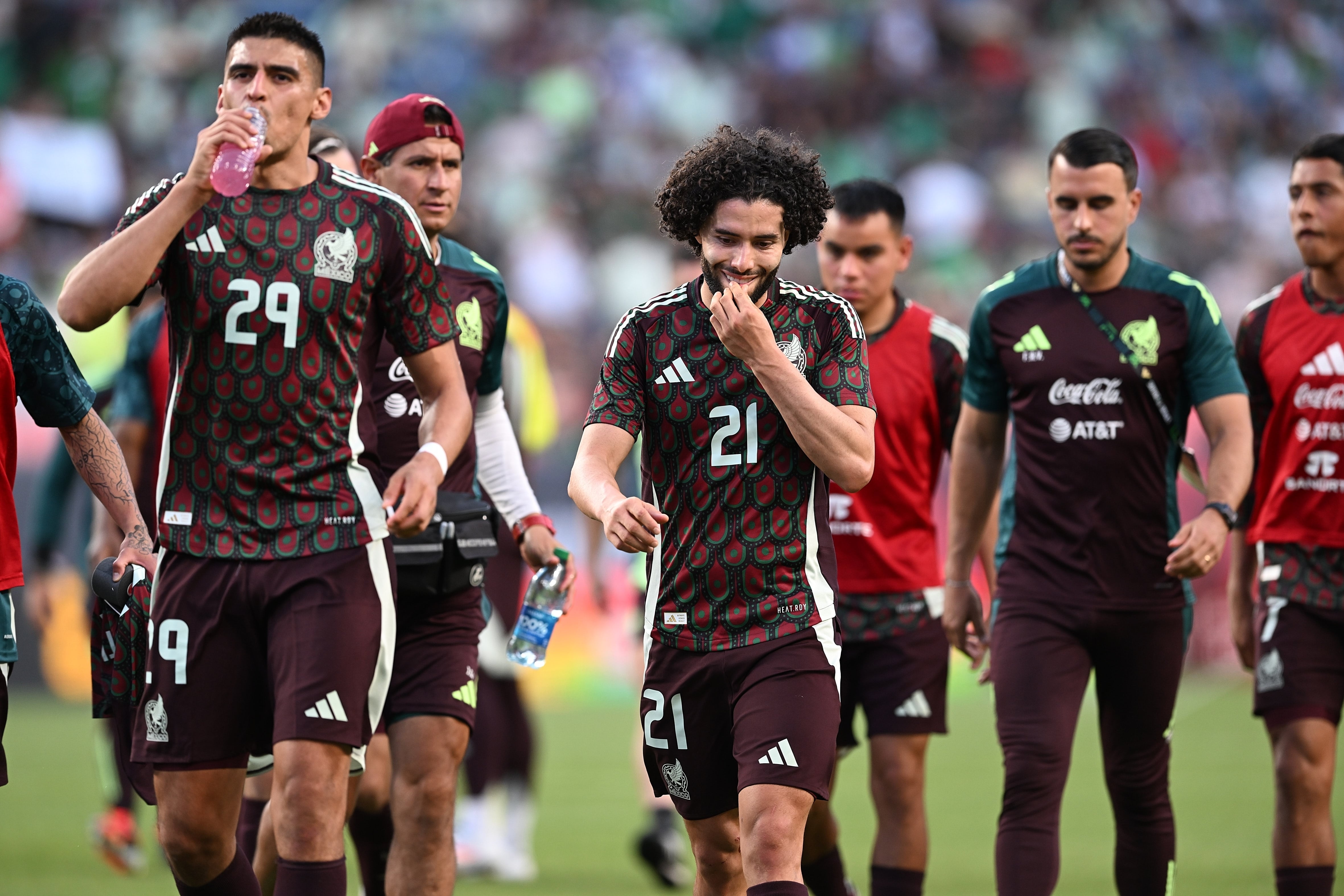 César Huerta, en la Selección Mexicana.