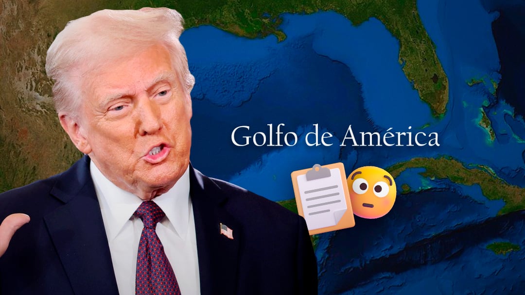 Donald Trump anuncia orden ejecutiva contra el Golfo de México