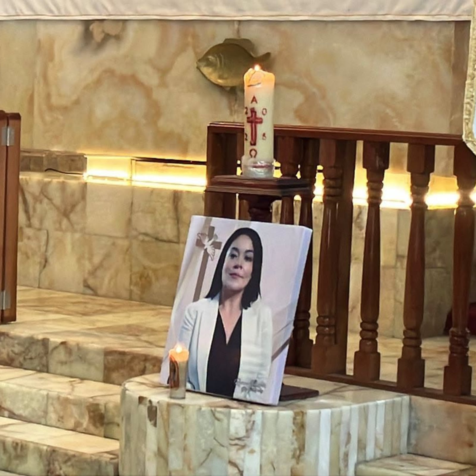 Despiden a Roxana Guzmán entre aplausos y bajo un operativo de seguridad en Nanchital