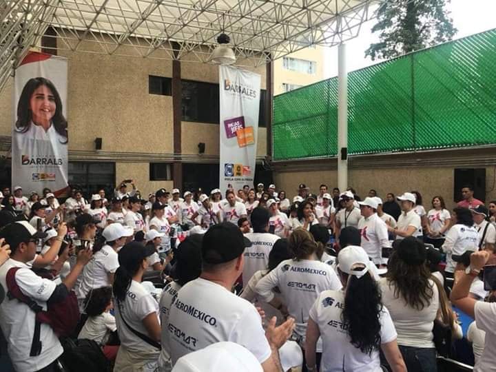 Evento de Alejandra Barrales en ASSA