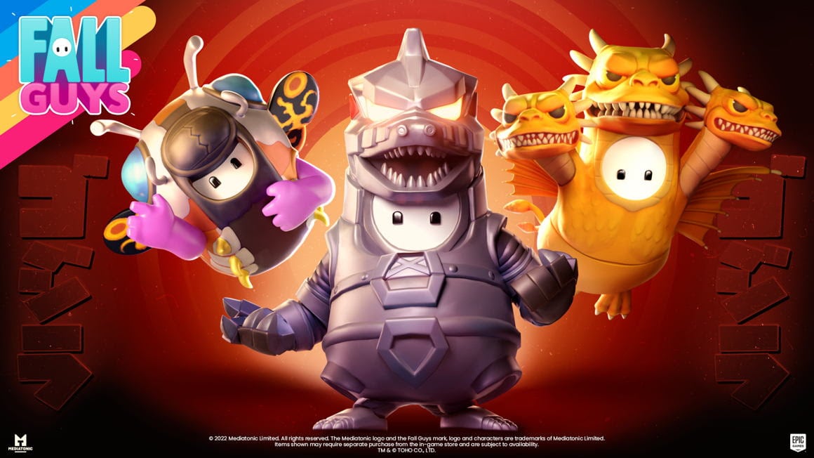 Godzilla Fall Guys
