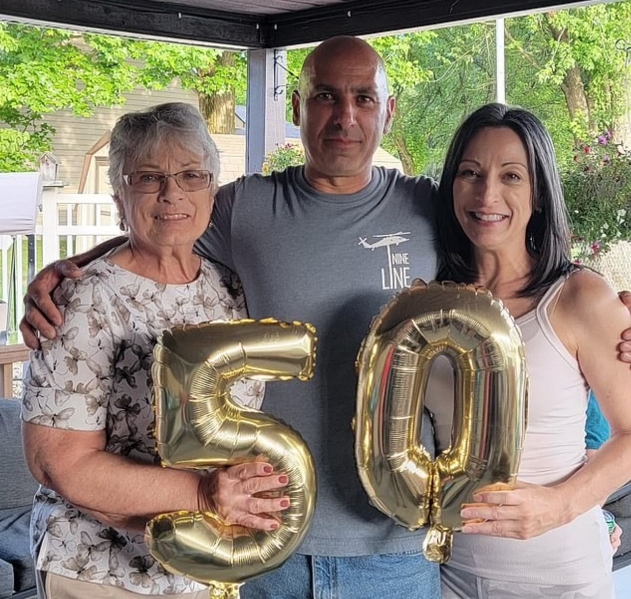 Corey Comperatore y su familia