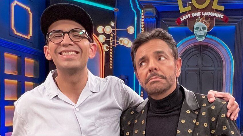 Capi Pérez y Eugenio Derbez