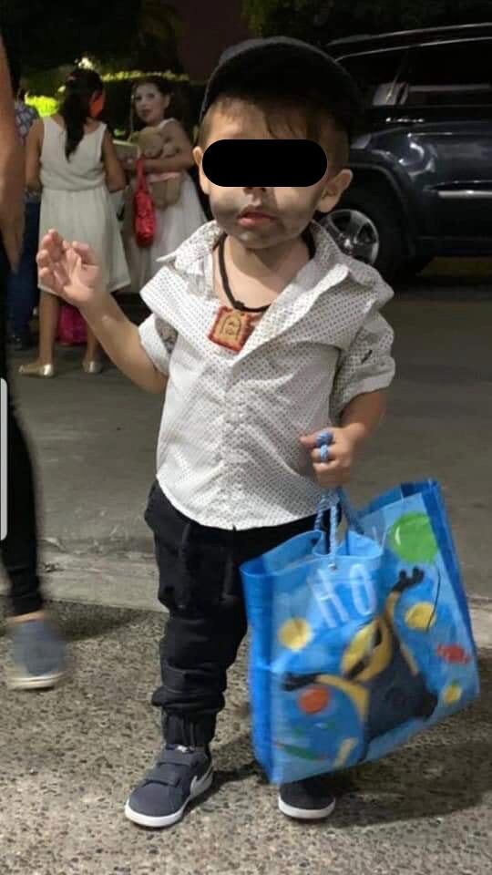 Disfraz de Halloween de Ovidio Guzmán.