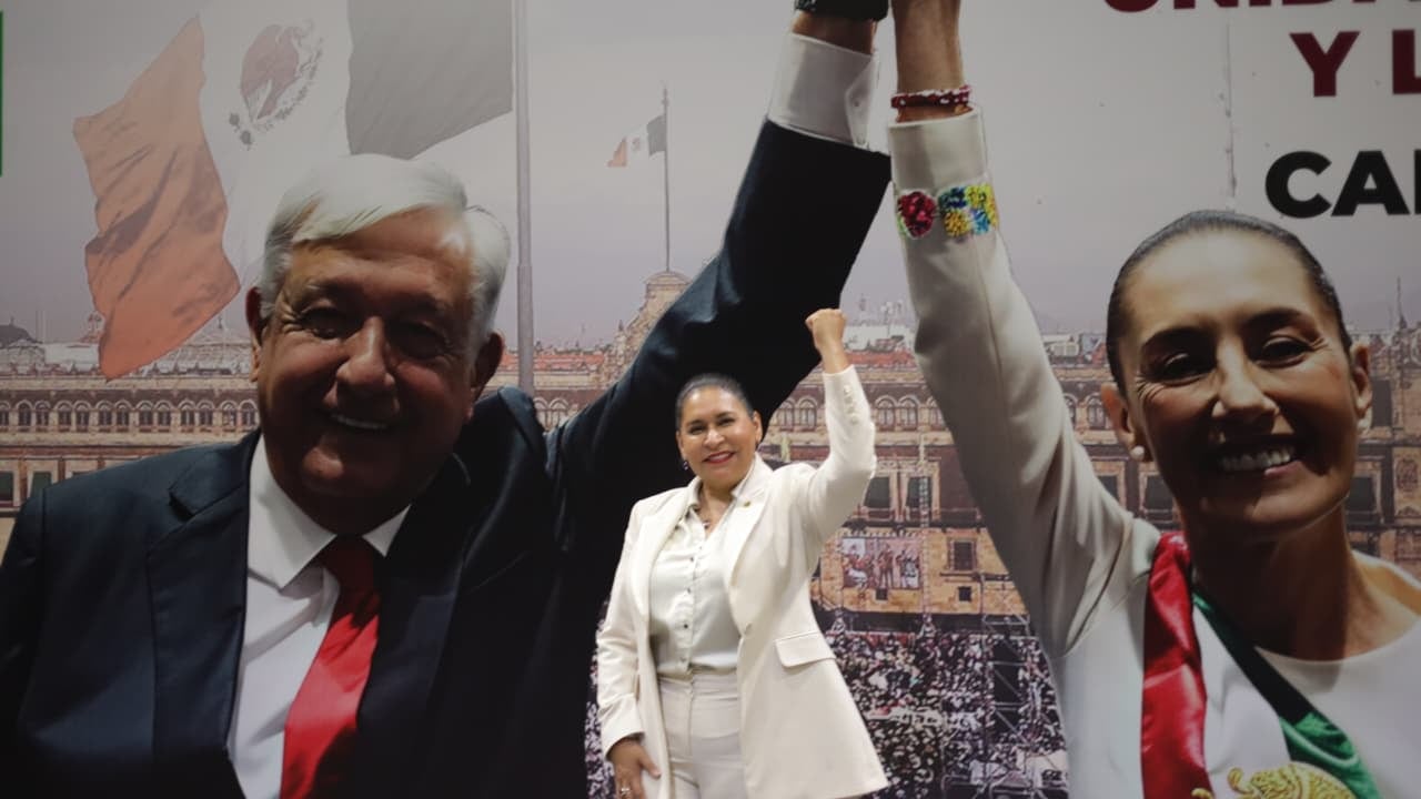 Ana Lilia Rivera presenta su registro en Morena para coordinar la Defensa de la 4T en Tlaxcala