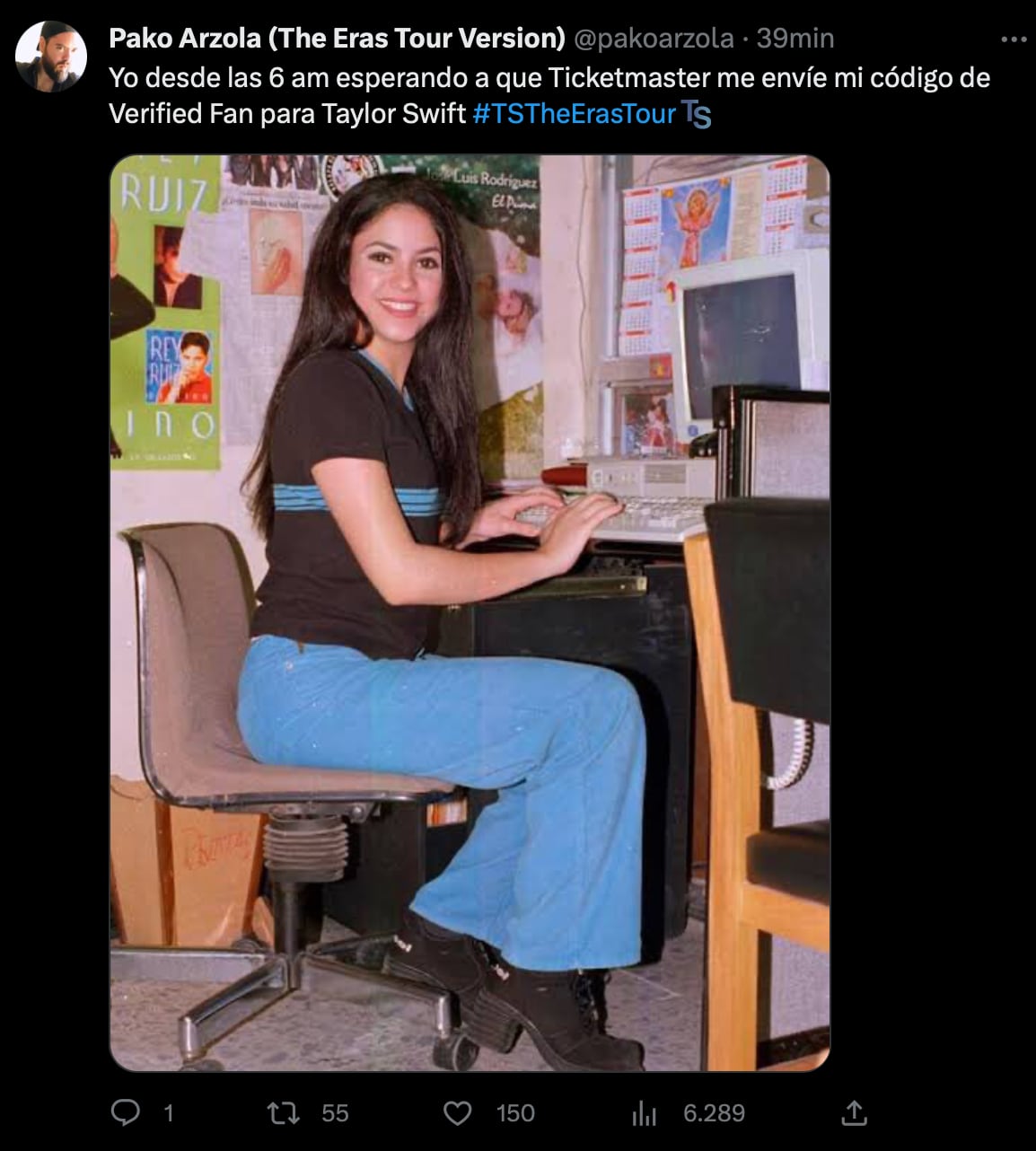 Fans de Taylor Swift esperan el código de Verified Fan y hasta los memes se ponen ansiosos